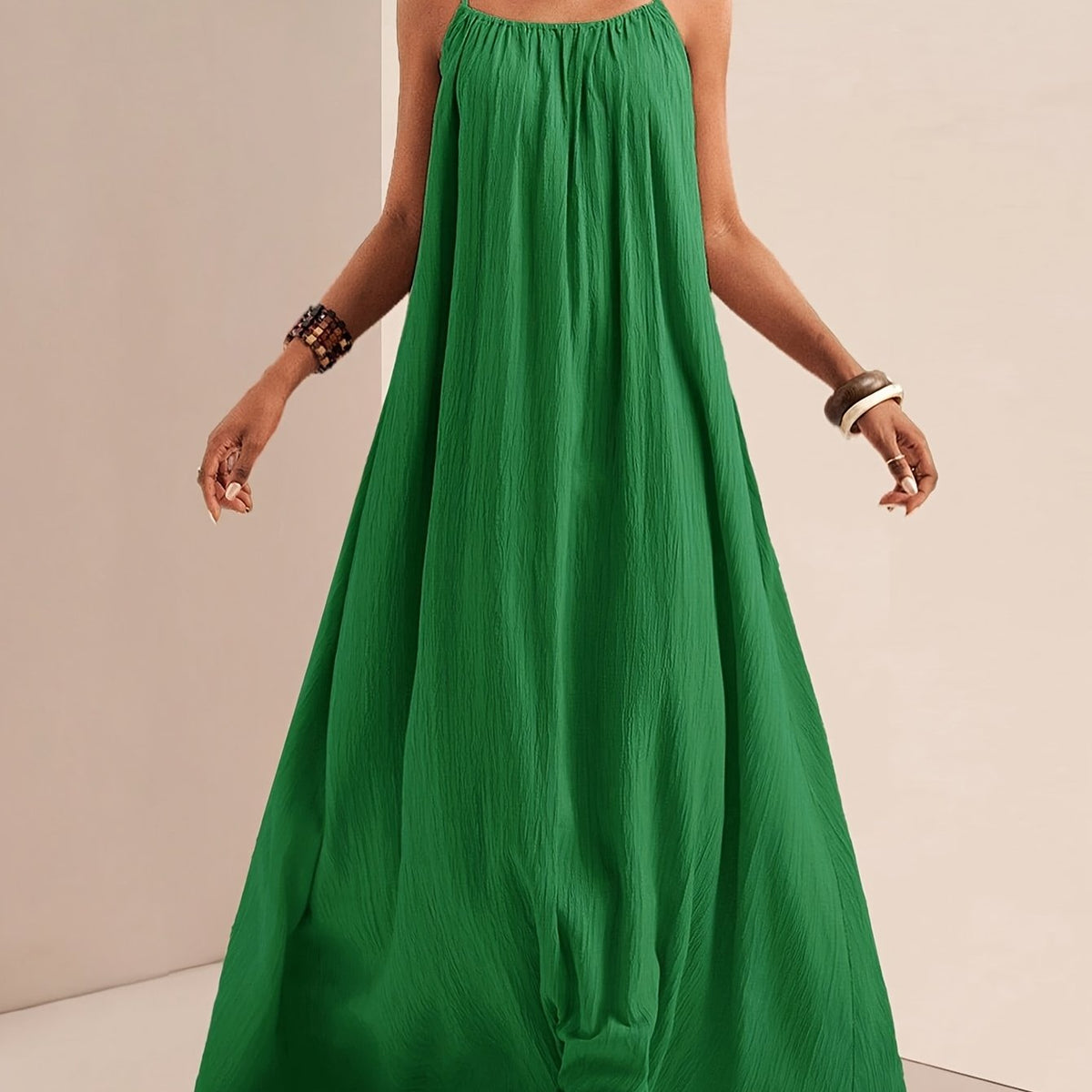 Matilda | Green Cami Maxi Dress