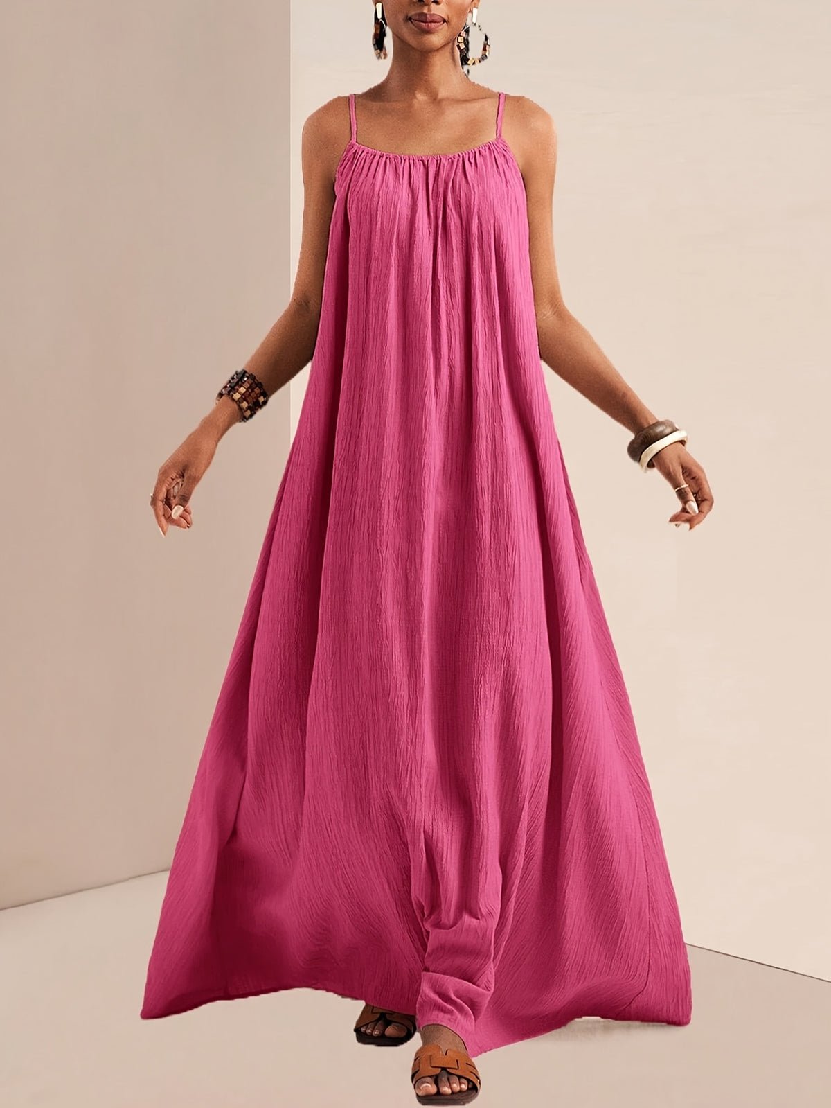 Matilda | Green Cami Maxi Dress