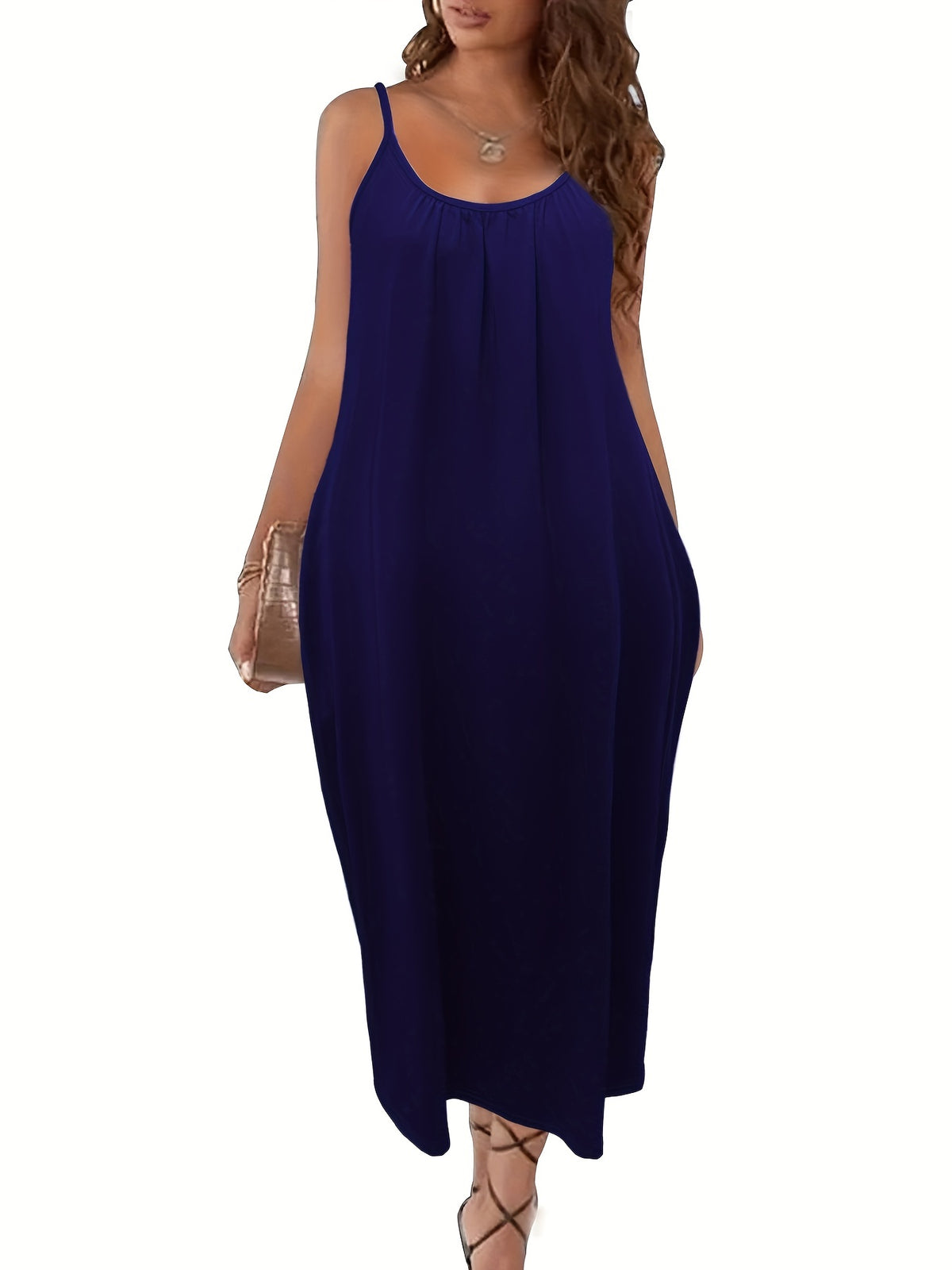 Ophelia | Olive Cami Maxi Dress