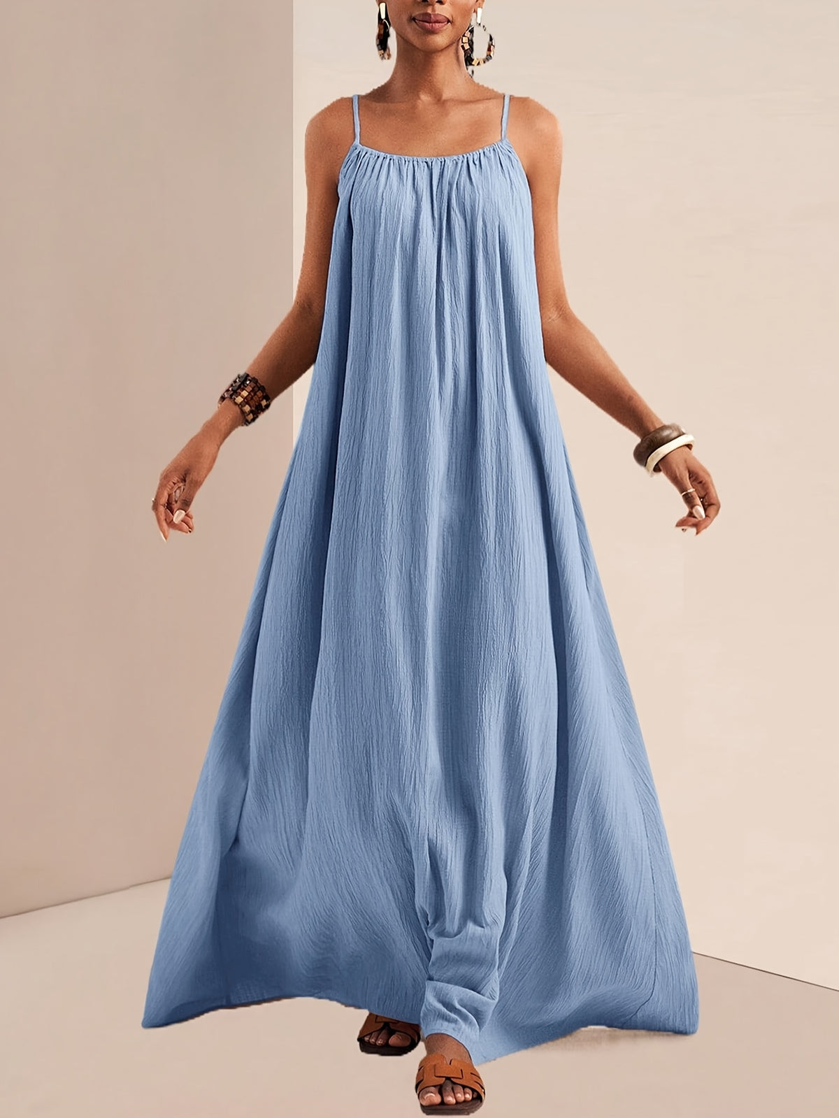 Matilda | Green Cami Maxi Dress