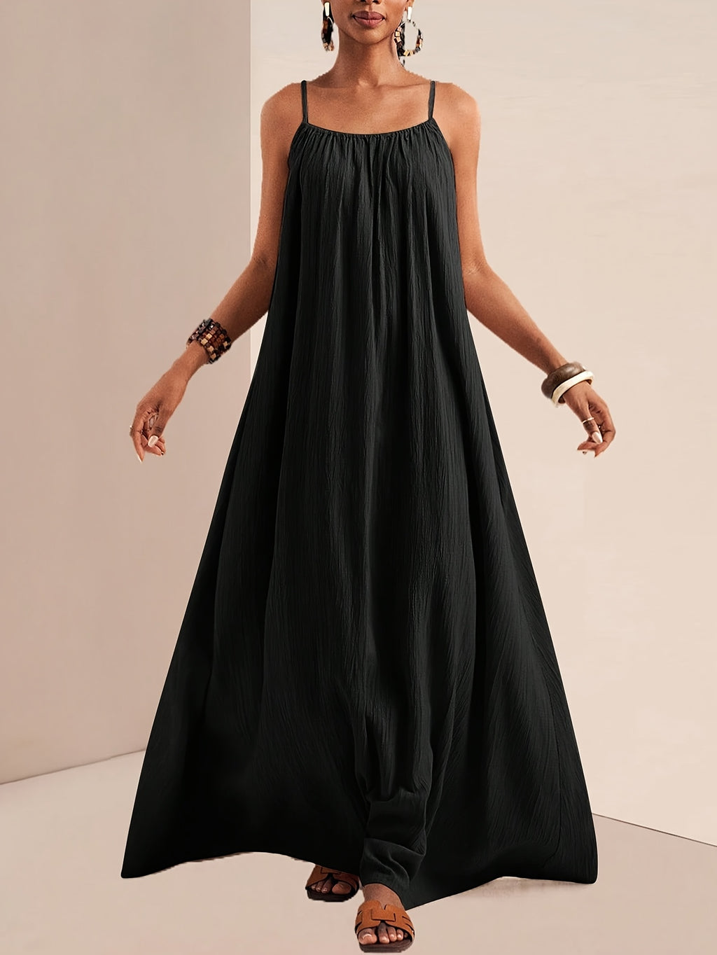 Matilda | Green Cami Maxi Dress