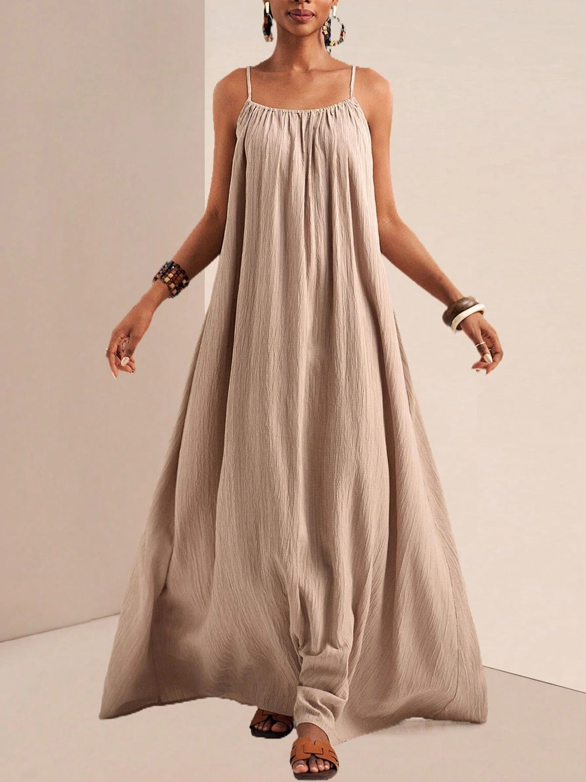 Matilda | Green Cami Maxi Dress