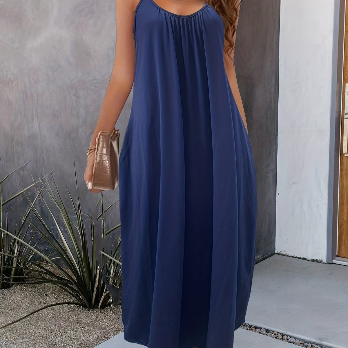 Ophelia | Olive Cami Maxi Dress