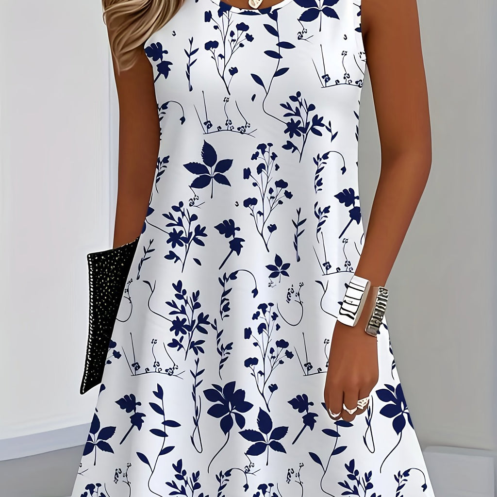 Giselle | White Floral Maxi Dress