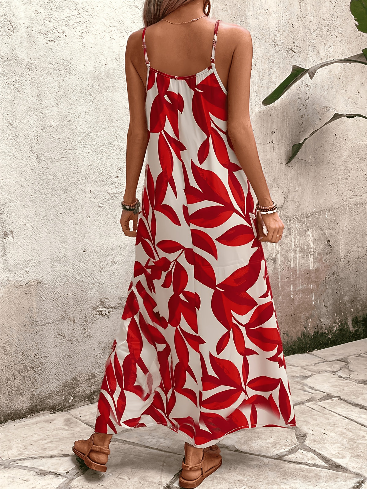 Millicent | Animal Print Cami Maxi Dress