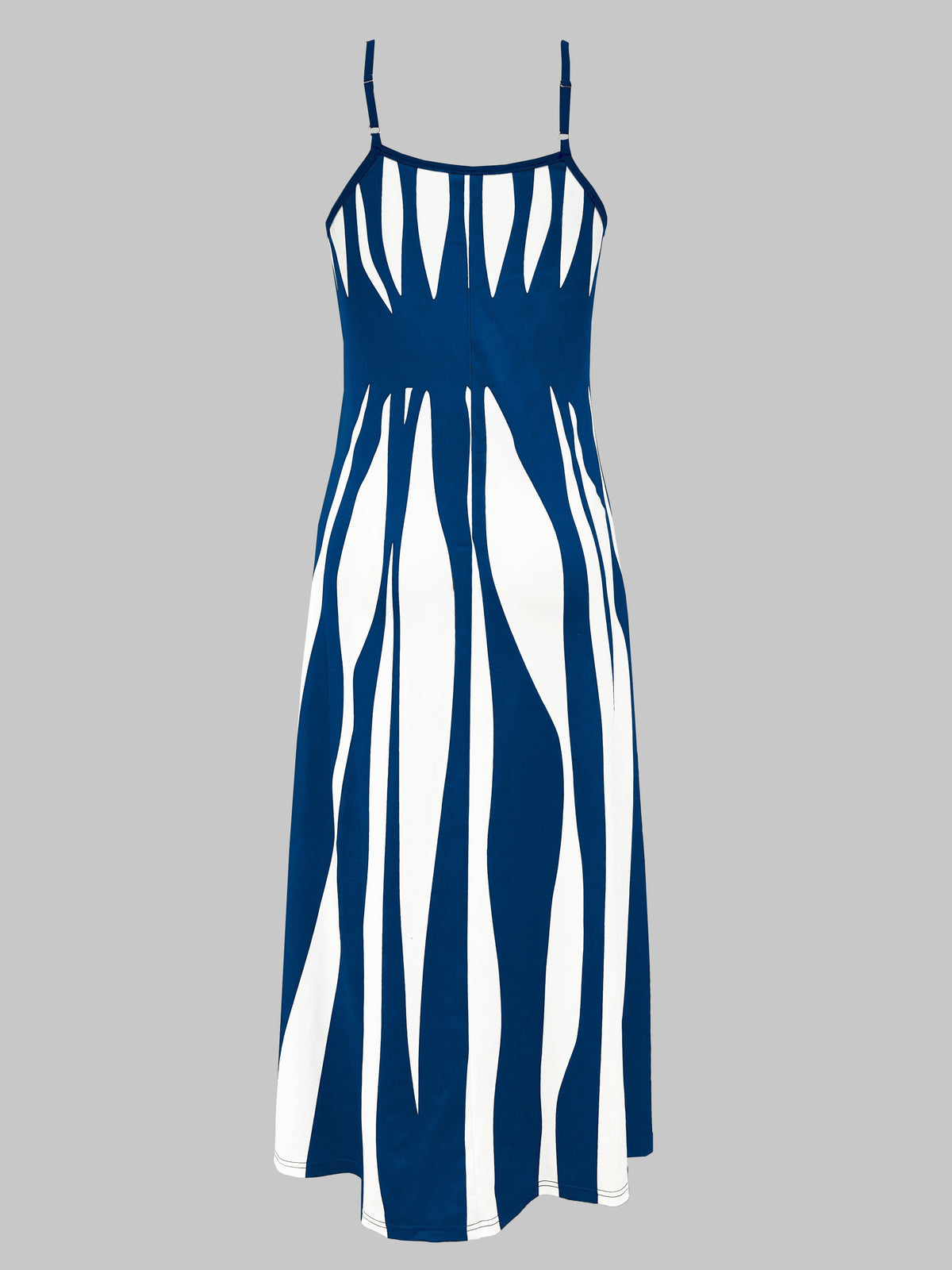 Beatrix | Blue Striped Maxi Dress
