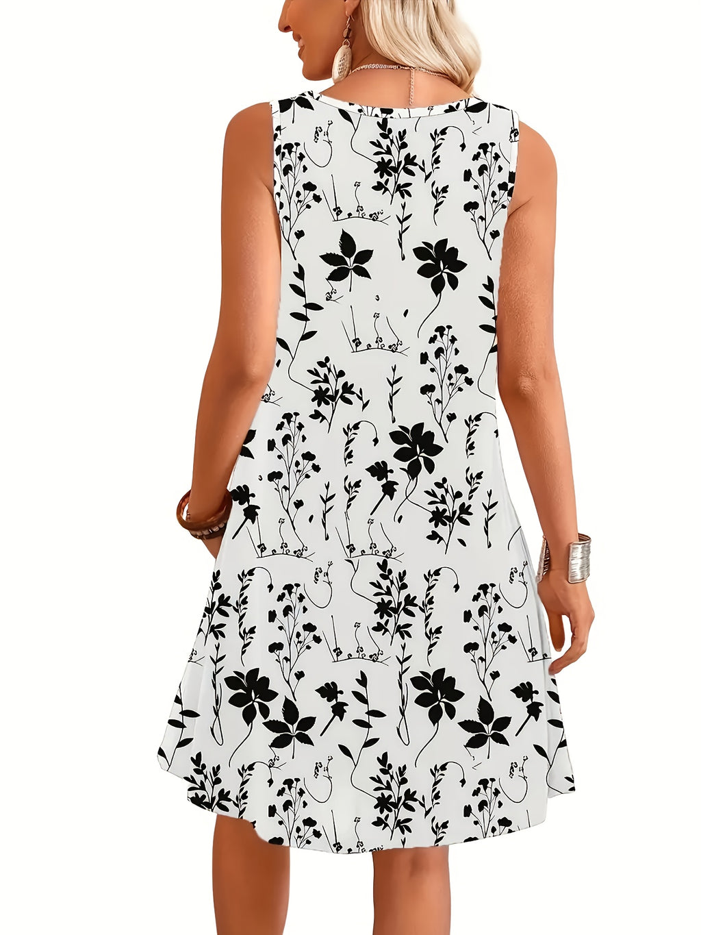 Giselle | White Floral Maxi Dress