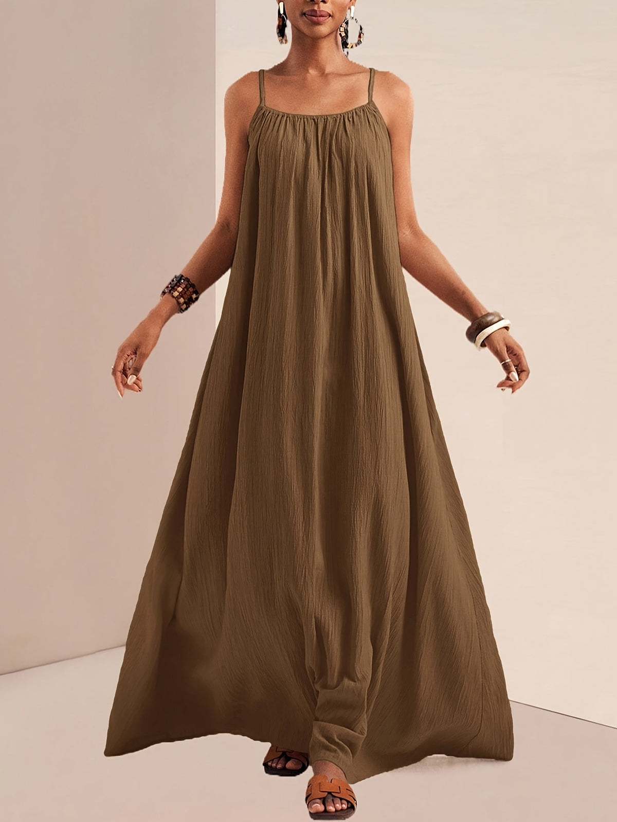 Matilda | Green Cami Maxi Dress